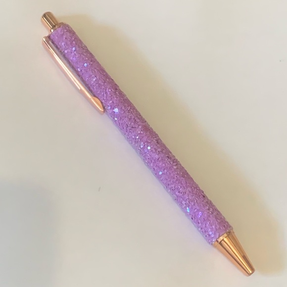 ๐๐ (Bundle Only) Sparkly Purple Metal Pen - Picture 3 of 5